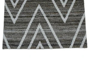 Multicolored Geometric 2X3 Hand-Tufted Modern Rug