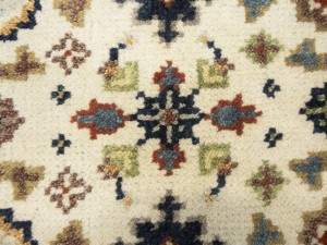 Cream Floral 2'6X23'4 Chobi Oriental Runner Rug