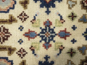 Cream Floral 2'6X23'4 Chobi Oriental Runner Rug