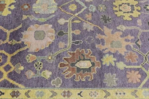 Floral Colorfast 8X10 Oushak Chobi Oriental Rug