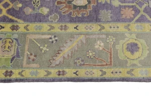Floral Colorfast 8X10 Oushak Chobi Oriental Rug