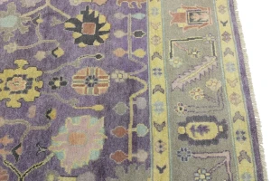 Floral Colorfast 8X10 Oushak Chobi Oriental Rug