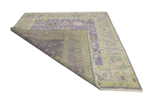 Floral Colorfast 8X10 Oushak Chobi Oriental Rug