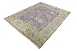 Floral Colorfast 8X10 Oushak Chobi Oriental Rug