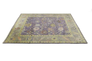 Floral Colorfast 8X10 Oushak Chobi Oriental Rug