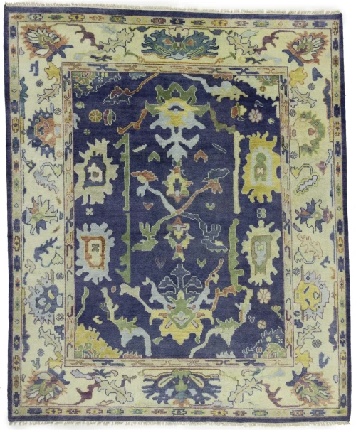 Floral Colorfast 8X10 Oushak Chobi Oriental Rug