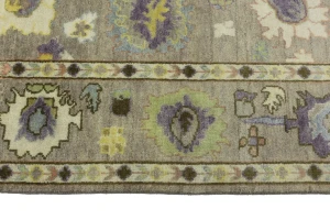 Floral Colorfast 8X10 Oushak Chobi Oriental Rug