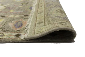 Floral Colorfast 8X10 Oushak Chobi Oriental Rug