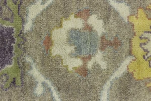 Floral Colorfast 8X10 Oushak Chobi Oriental Rug