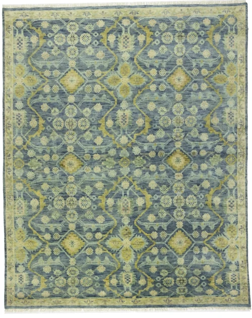 Floral Colorfast 8X10 Oushak Chobi Oriental Rug