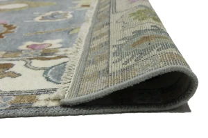 Floral Colorfast 8X10 Oushak Chobi Oriental Rug