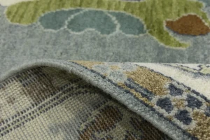 Floral Colorfast 8X10 Oushak Chobi Oriental Rug