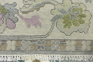 Floral Colorfast 8X10 Oushak Chobi Oriental Rug