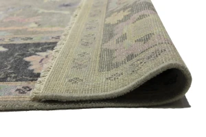 Floral Colorfast 9X12 Oushak Chobi Oriental Rug