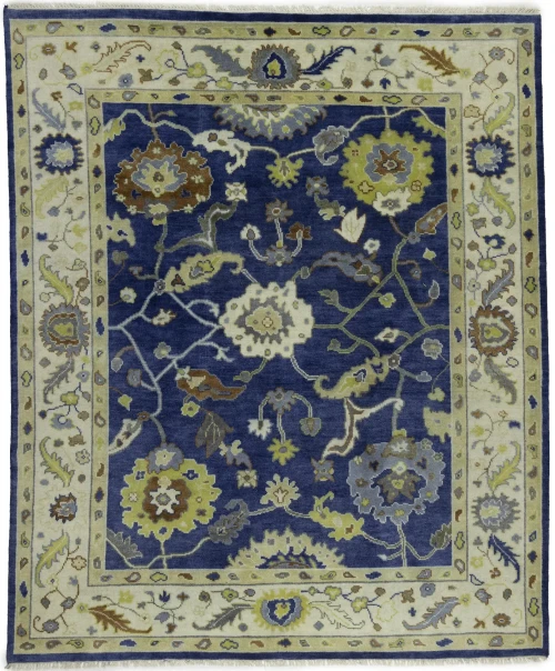 Floral Colorfast 8X10 Oushak Chobi Oriental Rug