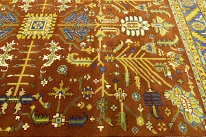 Orange Floral 12X15 Indo-Mahal Oriental Rug
