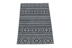 Multicolored Geometric 2X3 Hand-Tufted Modern Rug