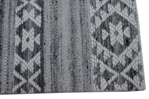Multicolored Geometric 2X3 Hand-Tufted Modern Rug