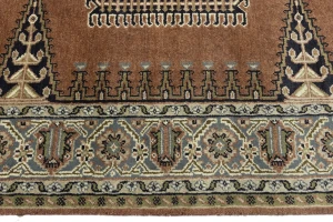 Rust Tribal 8X10 Indo-Viss Oriental Rug