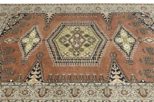 Rust Tribal 8X10 Indo-Viss Oriental Rug