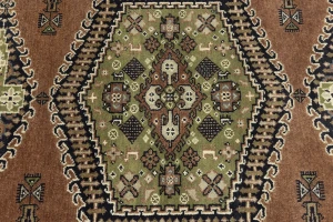 Rust Tribal 8X10 Indo-Viss Oriental Rug