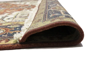 Rust Floral 8X10 Heriz Serapi Oriental Rug