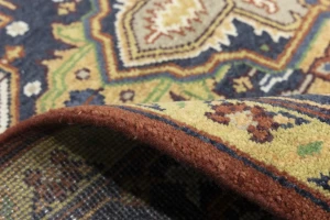 Rust Floral 8X10 Heriz Serapi Oriental Rug