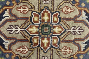 Rust Floral 8X10 Heriz Serapi Oriental Rug