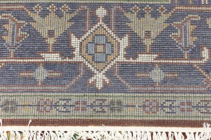 Rusty Red Geometric 8X10 Heriz Serapi Oriental Rug
