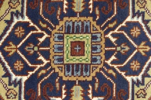 Rusty Red Geometric 8X10 Heriz Serapi Oriental Rug
