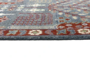 Gray Floral 8X10 Tree of Life Chobi Oriental Rug
