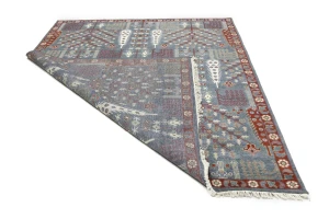 Gray Floral 8X10 Tree of Life Chobi Oriental Rug