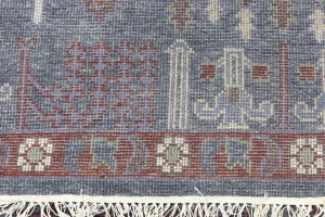 Gray Floral 8X10 Tree of Life Chobi Oriental Rug
