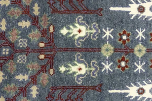Gray Floral 8X10 Tree of Life Chobi Oriental Rug
