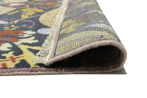 Dark Gray Pictorial Tribal 8'8X11'5 Chobi Oriental Rug