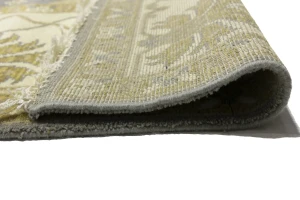 Taupe Floral 10X14 Oushak Oriental Rug