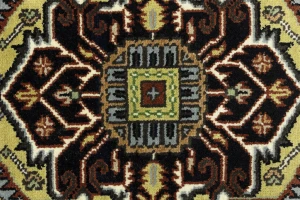Light Gray Geometric 8X10 Heriz Serapi Oriental Rug