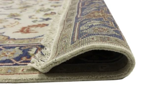 Cream Floral 6X9 Indo-Mahal Oriental Rug