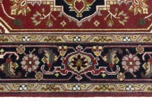 Red Floral 8X10 Heriz Serapi Oriental Rug