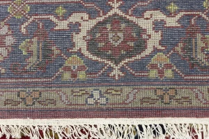 Red Floral 8X10 Heriz Serapi Oriental Rug
