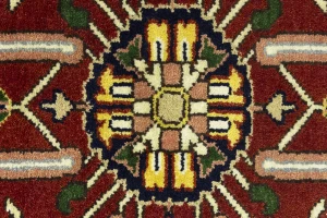 Light Gray Floral 9X12 Heriz Serapi Oriental Rug