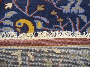 Blue Pictorial 3X12 Oriental Runner Rug