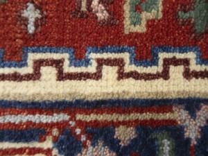 Rusty Red Floral 3X10 Heriz Serapi Oriental Runner Rug
