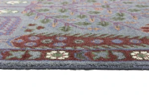 Gray Floral 9X12 Traditional Tree of Life Chobi Oriental Rug