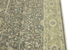 Brown Floral 8X10 Chobi Peshawar Oriental Rug