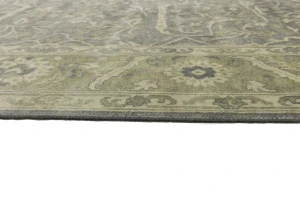 Brown Floral 8X10 Chobi Peshawar Oriental Rug