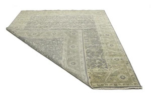 Brown Floral 8X10 Chobi Peshawar Oriental Rug