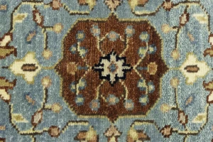 Beige Floral 3X5 Rare Heriz Serapi Oriental Rug