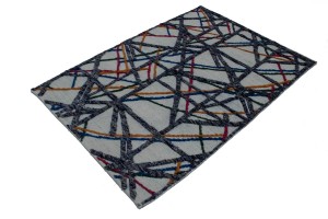 Multicolored Abstract 4X6 Modern Rug