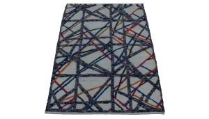 Multicolored Abstract 4X6 Modern Rug